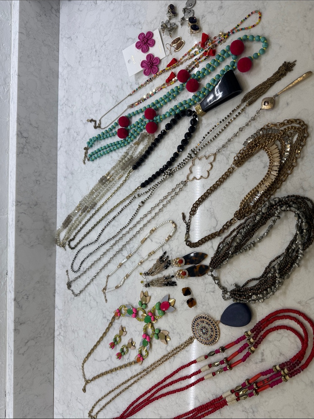 Bundle of 22 Pieces of Jewelry, Mainly J. Crew